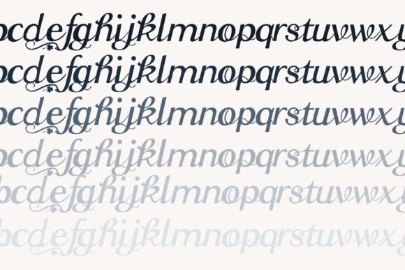 Shamrock Blizzard Font PNG with transparent background - Preview 4