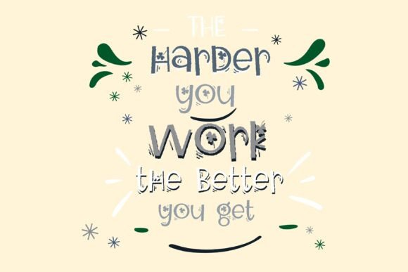 Shamrock My World Font PNG with transparent background - Preview 2