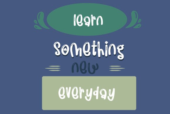 Sham-rockling Font PNG with transparent background - Preview 1