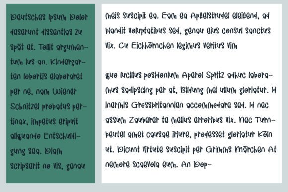 Sham-rockling Font PNG with transparent background - Preview 2