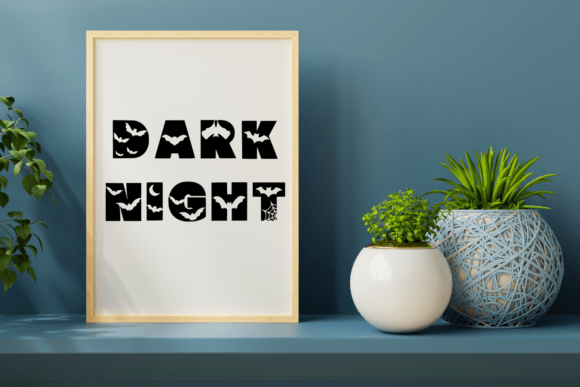 Bat Font - Preview 3