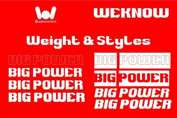 Big Power Font - Preview 4