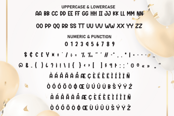 Birthday Font - Preview 6