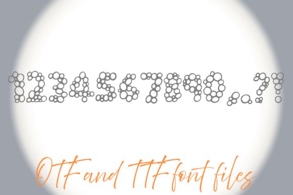 Bubble Pebble Font - Preview 2
