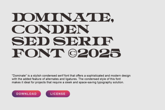 Dominate Font - Preview 5
