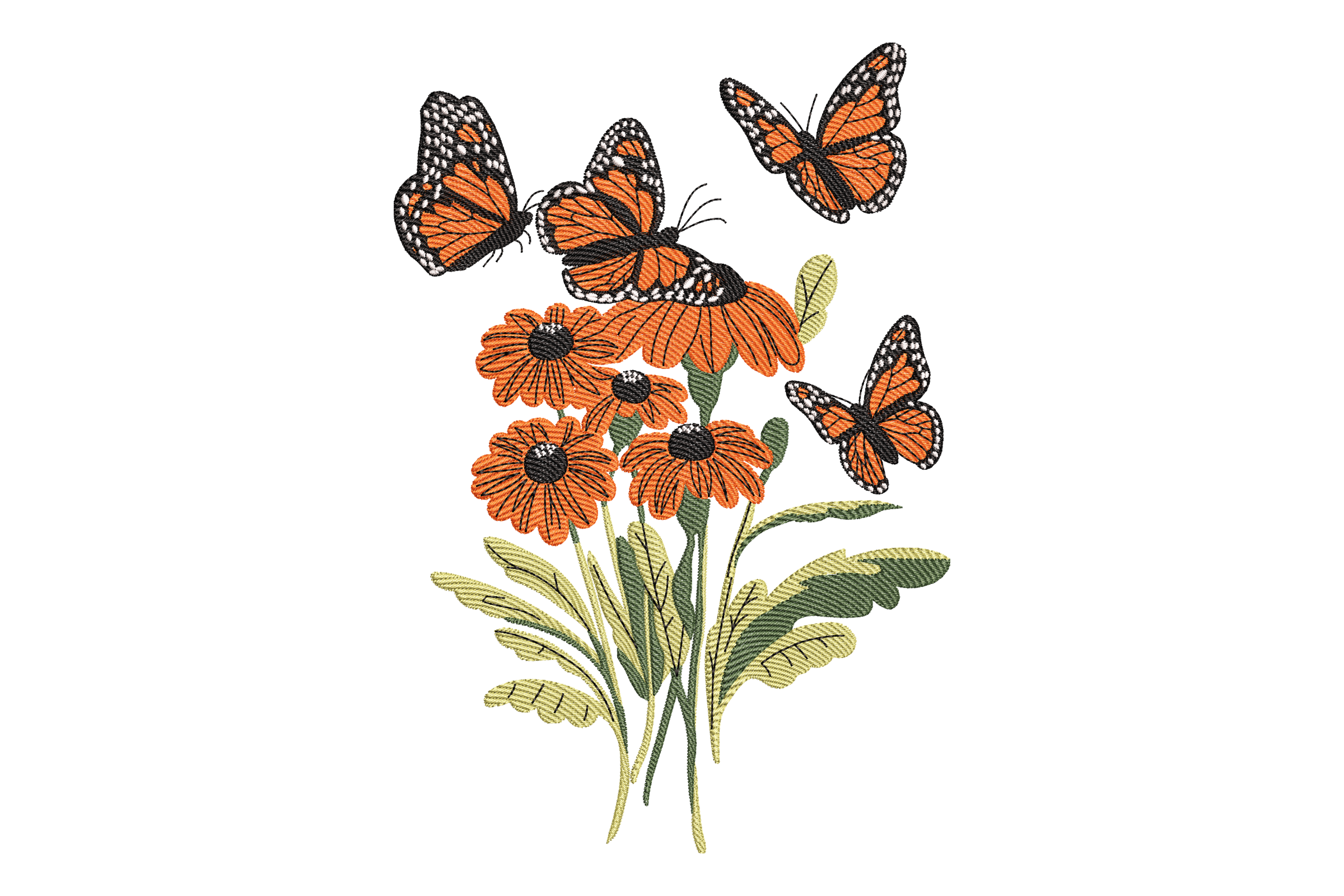 Floral Butterflies