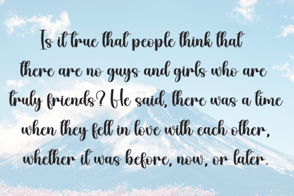 Friendly Font - Preview 5
