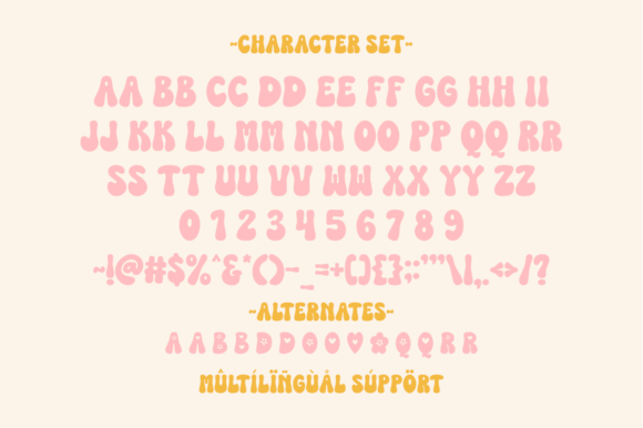 Groovy Vibes Font - Preview 1