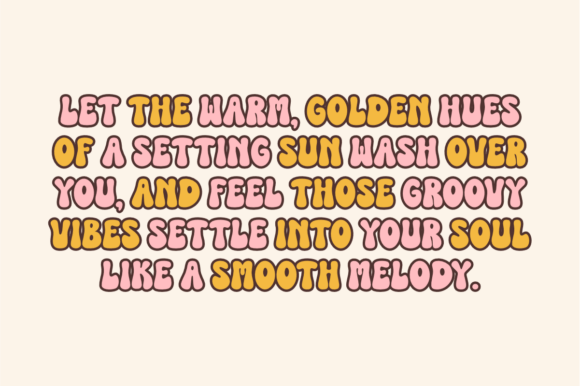 Groovy Vibes Font - Preview 2