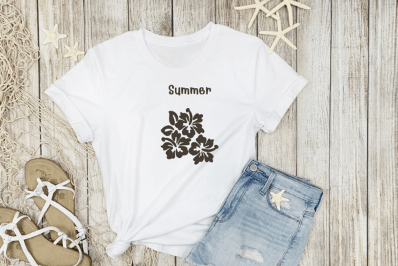 Hibiscus Flowers Font - Preview 4