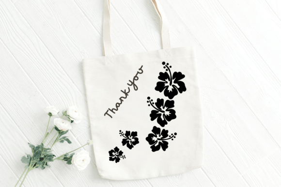 Hibiscus Flowers Font - Preview 6