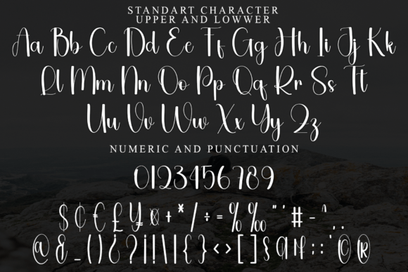 Pantry Banana Font font preview - 1