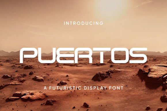 Puertos Font PNG with transparent background - Preview 4
