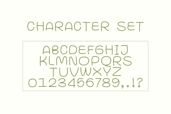 Sleepy Monday Font PNG with transparent background - Preview 1