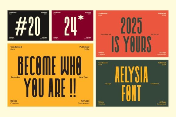 Aelysia Font - Preview 4