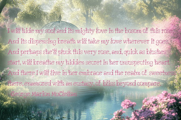 Art Nouveau Garden Fantasy Font - Preview 1