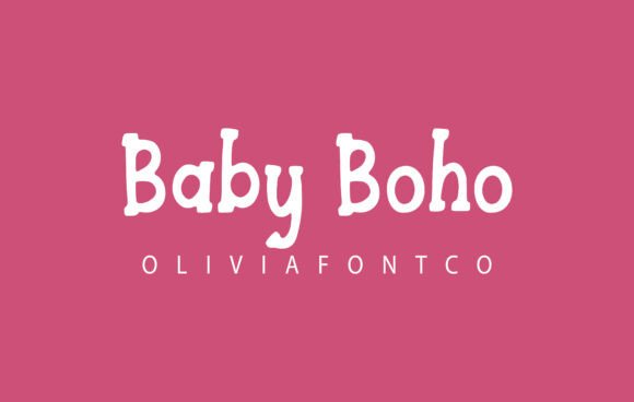 Baby Boho Script & Handwritten Font By OliviaFontCo