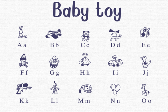 Baby Toy Font - Preview 1