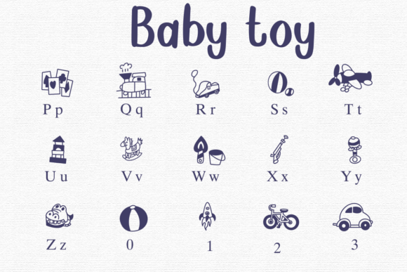 Baby Toy Font - Preview 2