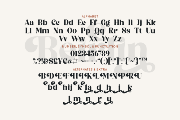 Beirlin Font - Preview 6