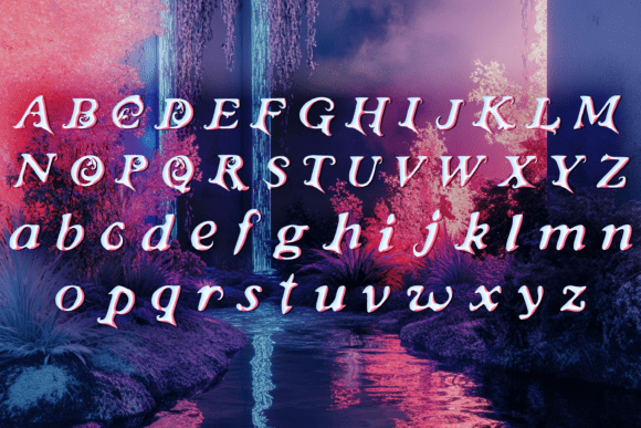 Bold Fantasy Euphoria Font - Preview 3