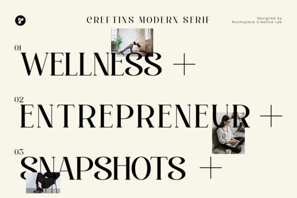 Creftins Font - Preview 4