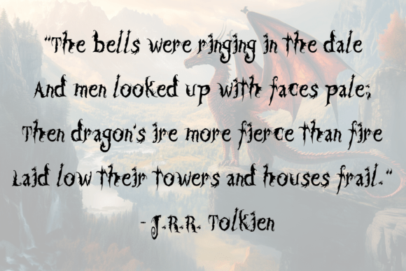 Dargon Fantasy Font PNG with transparent background - Preview 1