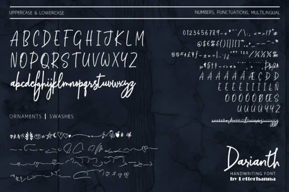 Darianth Font - Preview 1