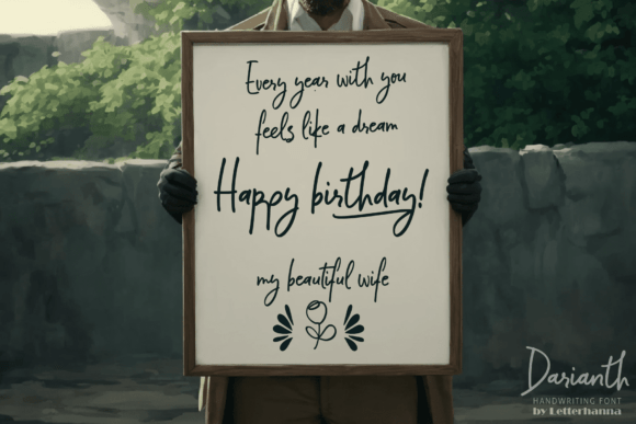 Darianth Font - Preview 5