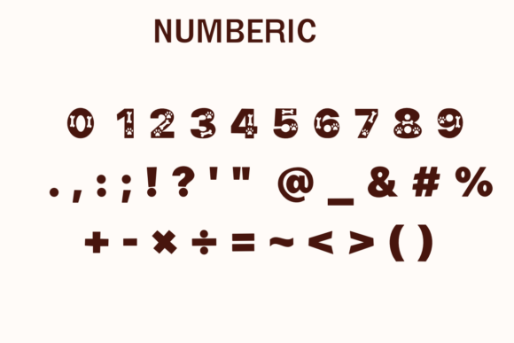 Dog Bone Font - Preview 3