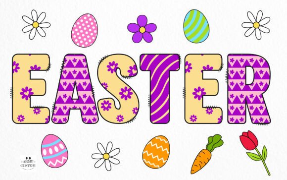 Easter Bundle Font - Preview 1