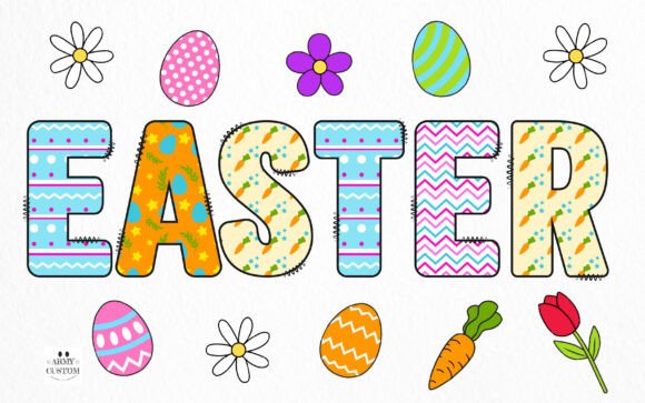 Easter Bundle Font - Preview 1