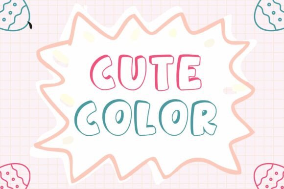 Easter Bunny Font - Preview 1