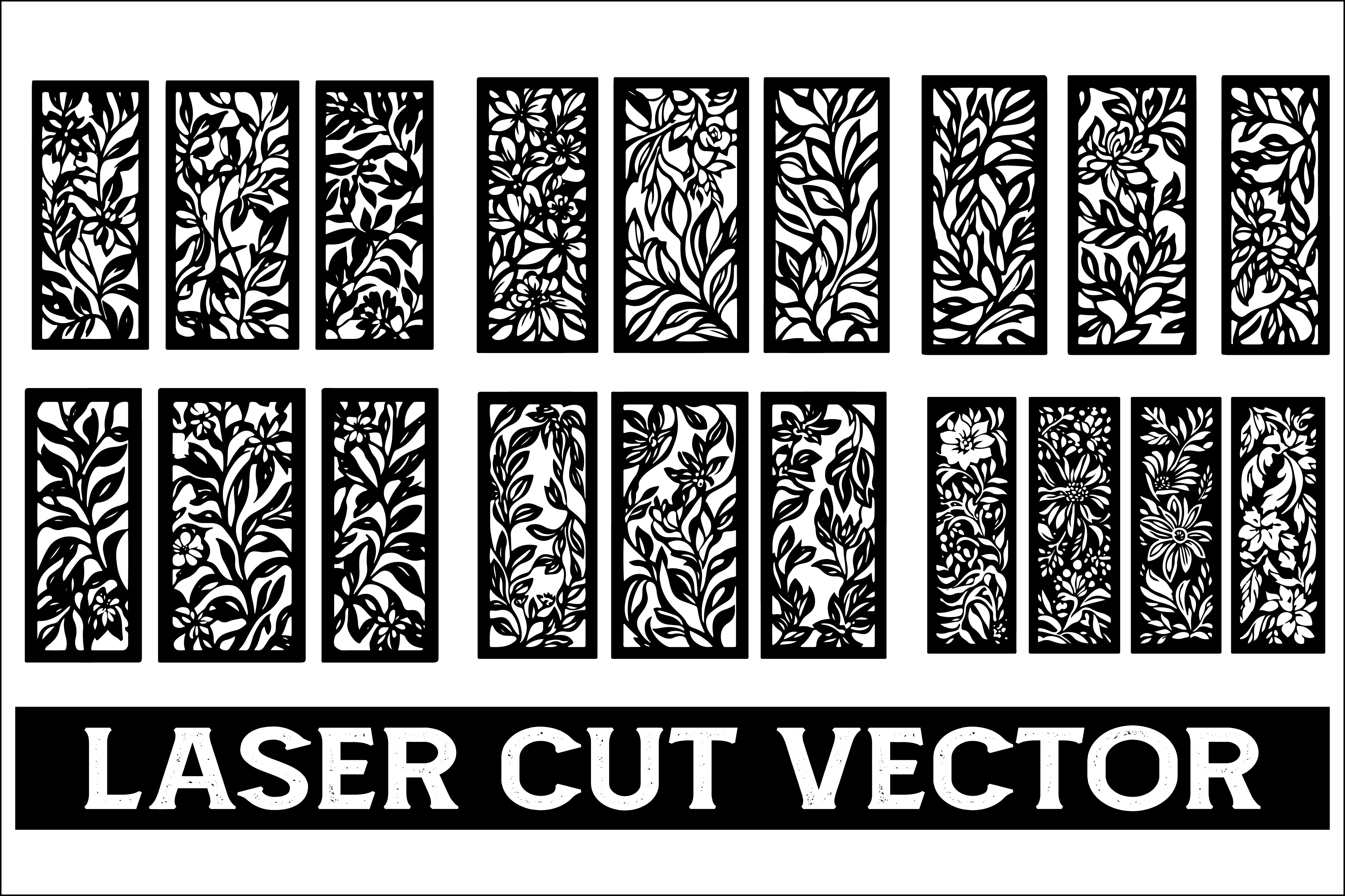Elegant Laser Cut Floral Pattern Graphic by Creative shirts · Creative ...