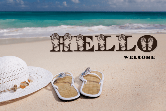 Flip Flop Font - Preview 3