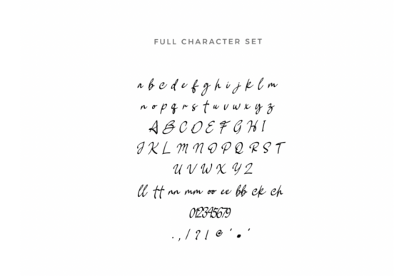 Flora Font - Preview 2
