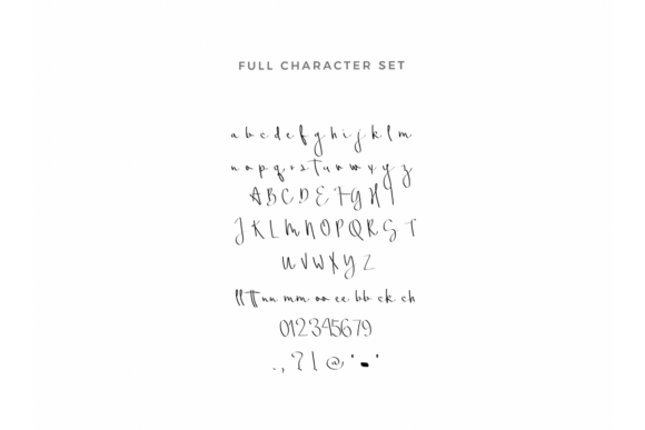 Hollymare Font PNG with transparent background - Preview 2