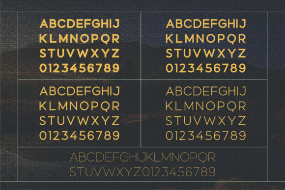 Noemie Font PNG with transparent background - Preview 4