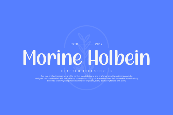 Positive Sunday Font PNG with transparent background - Preview 1