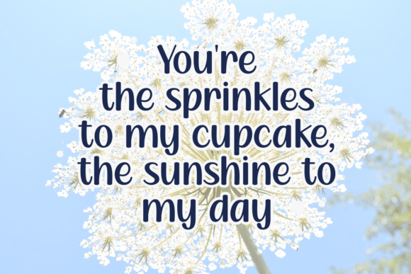 Positive Sunday Font PNG with transparent background - Preview 2
