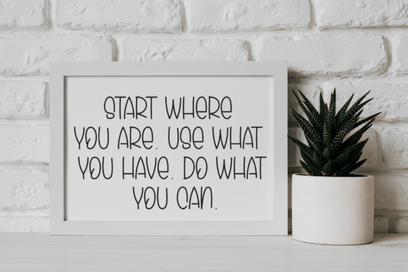 Quickly Sunday Font PNG with transparent background - Preview 2