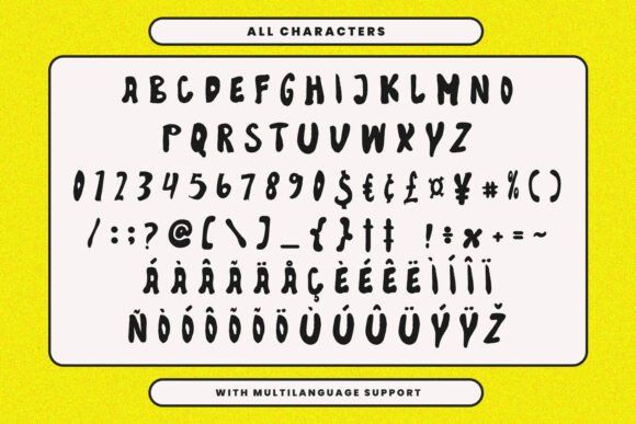 Recter Torent Font PNG with transparent background - Preview 6