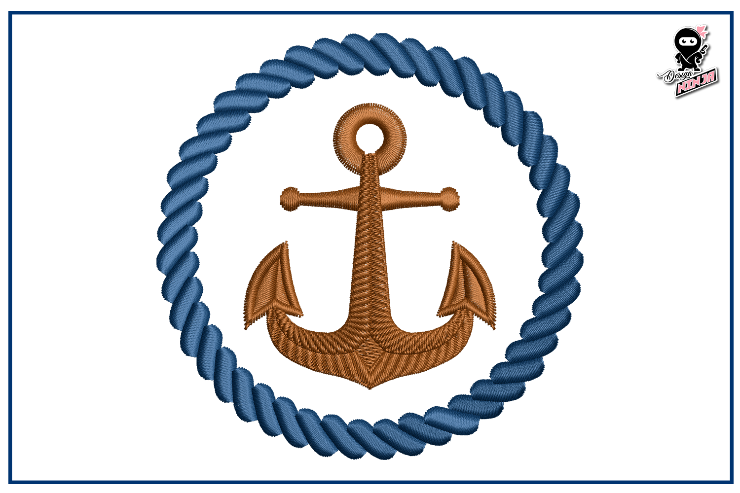 Anchor Logo Embroidery