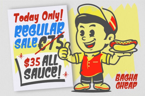 Bagha Cheap Font - Preview 3