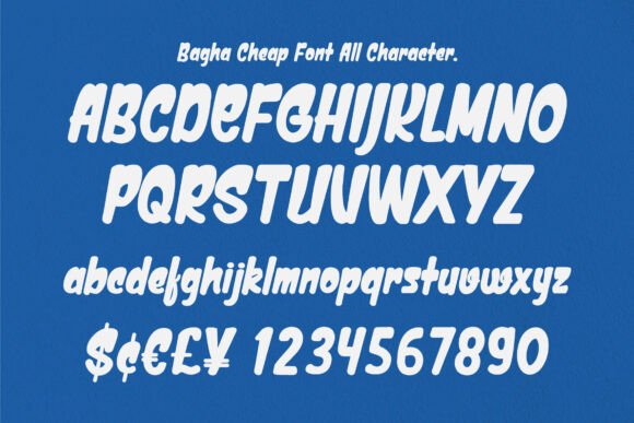 Bagha Cheap Font - Preview 6