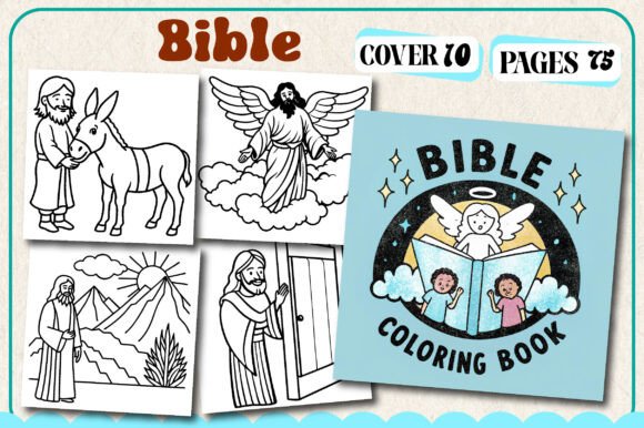 Bible Coloring Page For Books