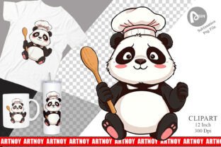 Chef Panda Clipart Graphic by Artnoy · Creative Fabrica