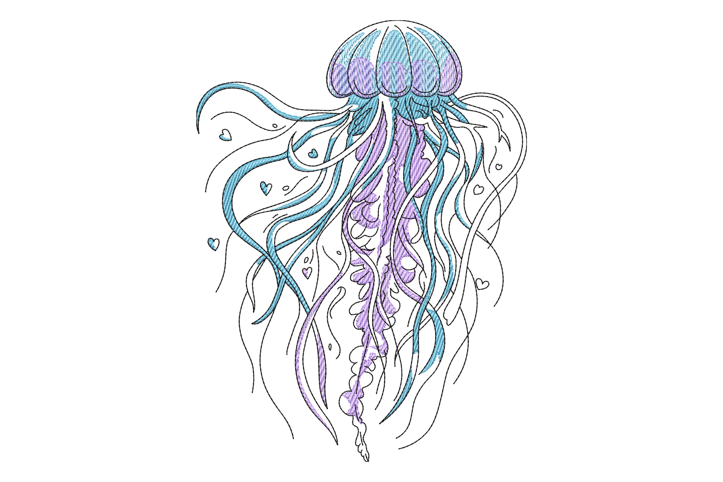 Colorful Jellyfish