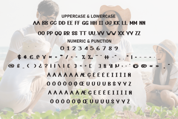 Dream Holiday Font PNG with transparent background - Preview 6