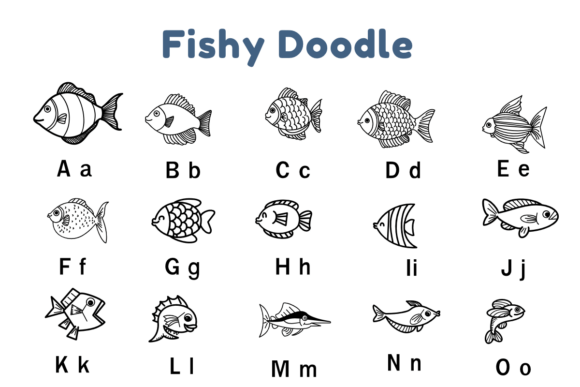 Fishy Doodle Font - Preview 4